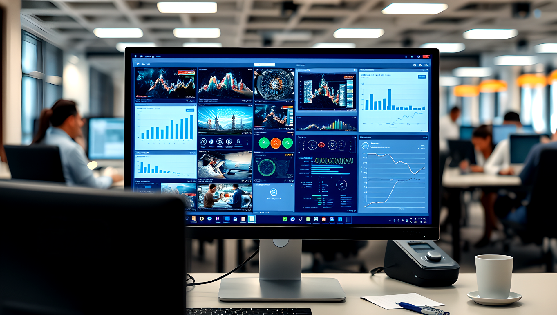 computer screen